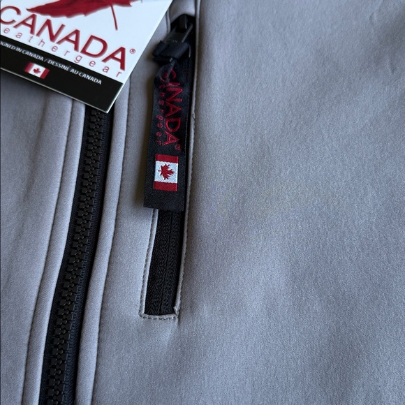 Canada Weather Gear Light Gray Vest SIZE M - Picture 4 of 7